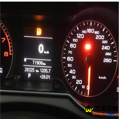 15年奧迪A4L儀表調校后出現異常的處理辦法?