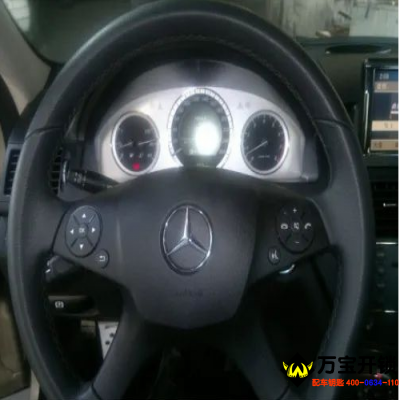 萊蕪奔馳配車鑰匙， 2010款奔馳CLK200，無法啟動怎么處理？